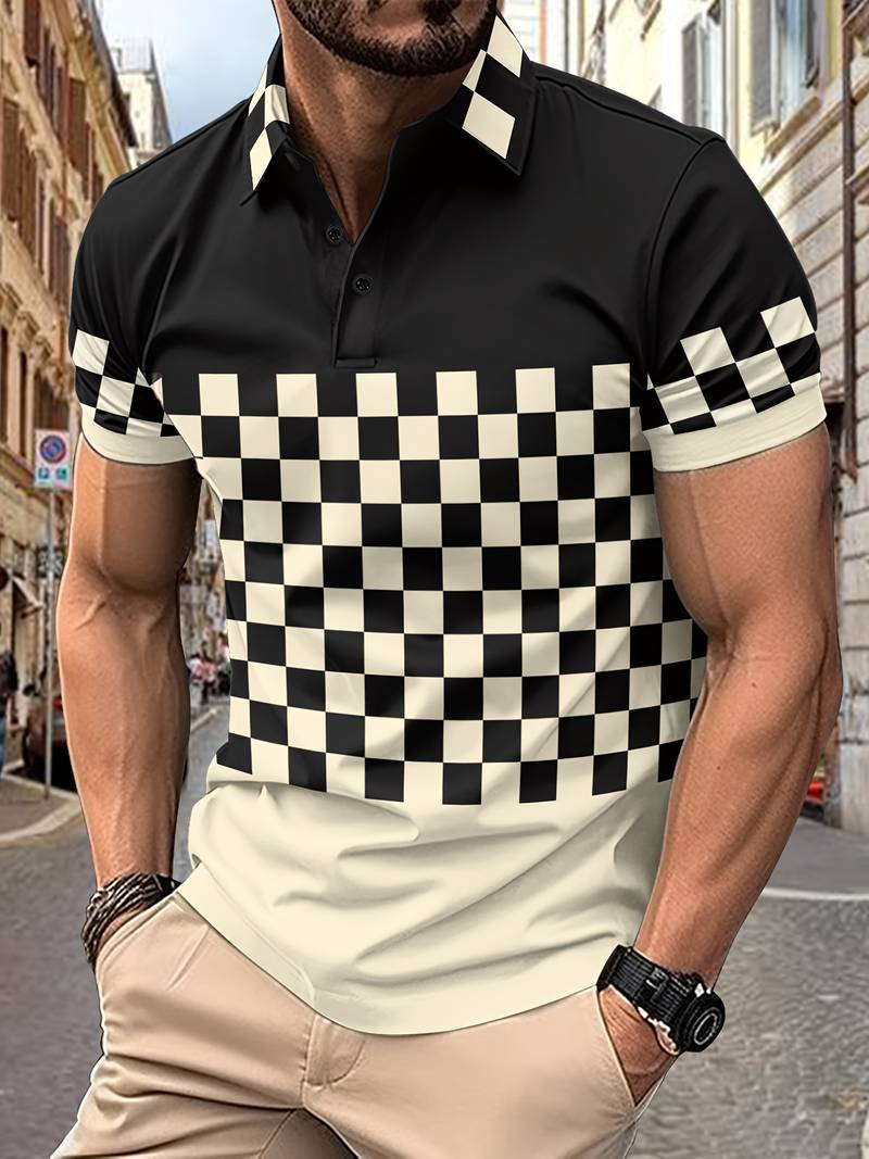 Hardfell | Isaac - breathable plaid short sleeve shirt