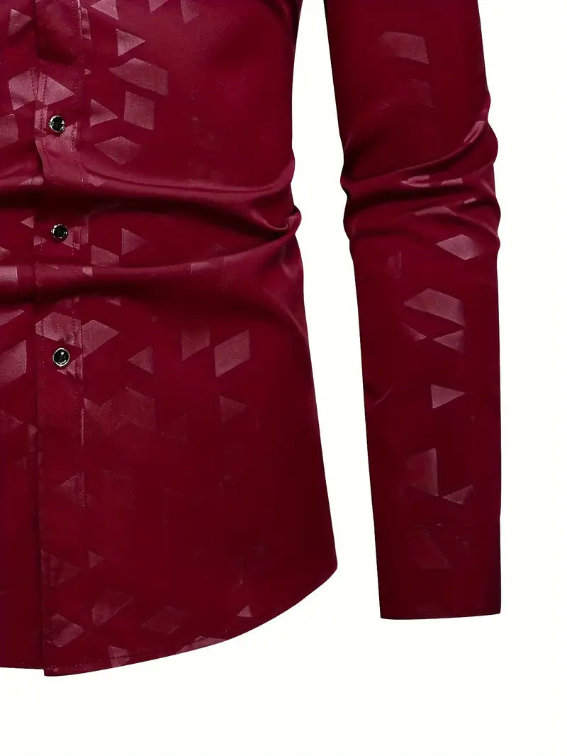 Hardfell | Matthew - long sleeve shirt with buttons for men