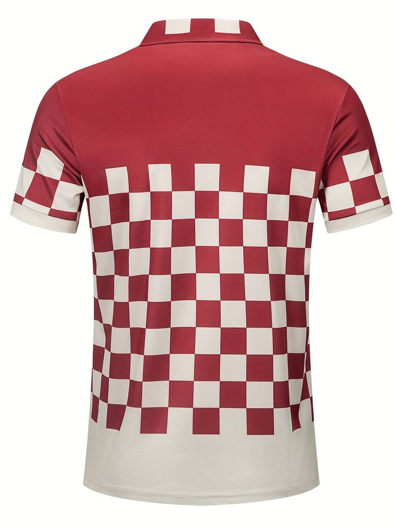 Hardfell | Isaac - breathable plaid short sleeve shirt