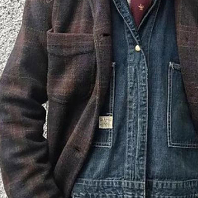 Hardfell | Retro plaid jacket for men