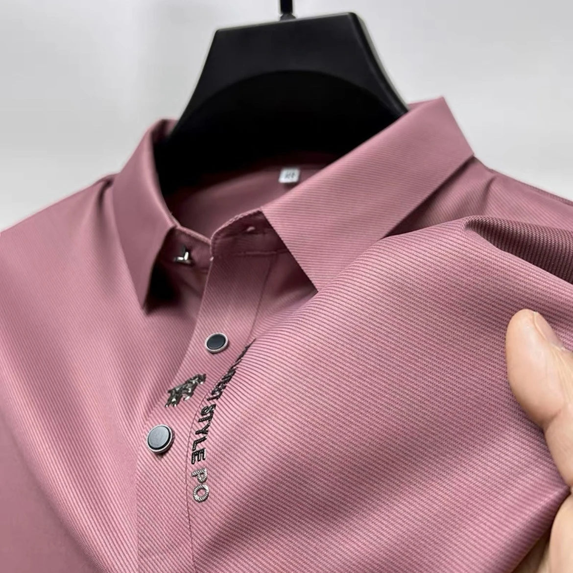 Hardfell | JONAS - Breathable silk polo shirt for men