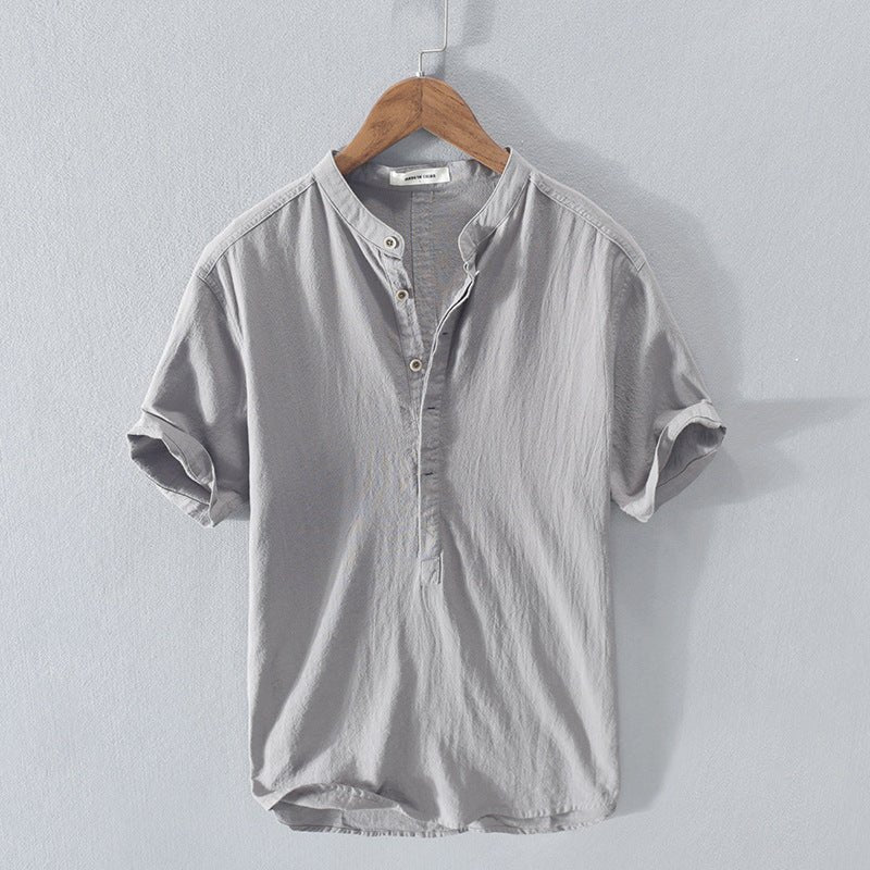 Hardfell | elegant linen shirt with collar