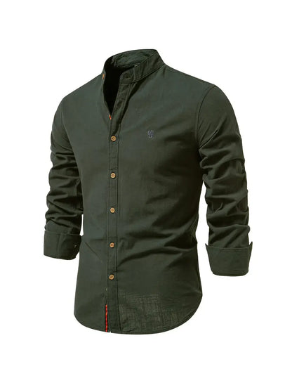 Hardfell | long sleeve shirt with buttons for spring