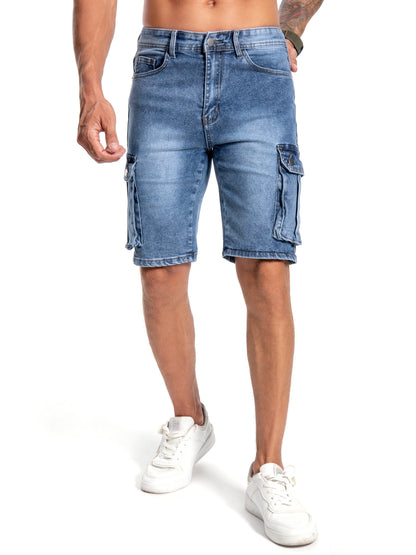 Hardfell | Men's denim shorts: style & functionality