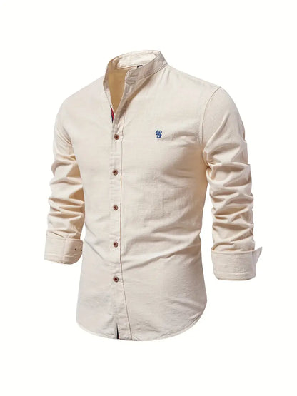 Hardfell | long sleeve shirt with buttons for spring