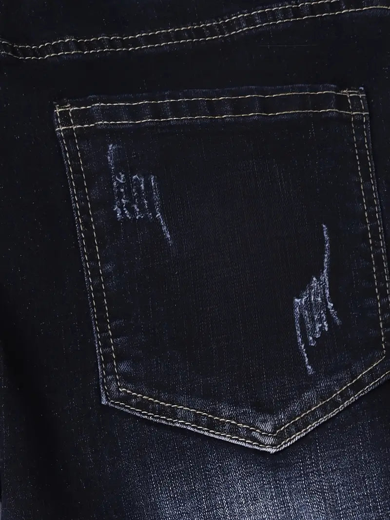 Hardfell | Oliver - casual, ripped skinny jeans