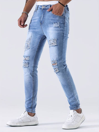 Hardfell | Sebastian - slim-fit jeans with casual rips