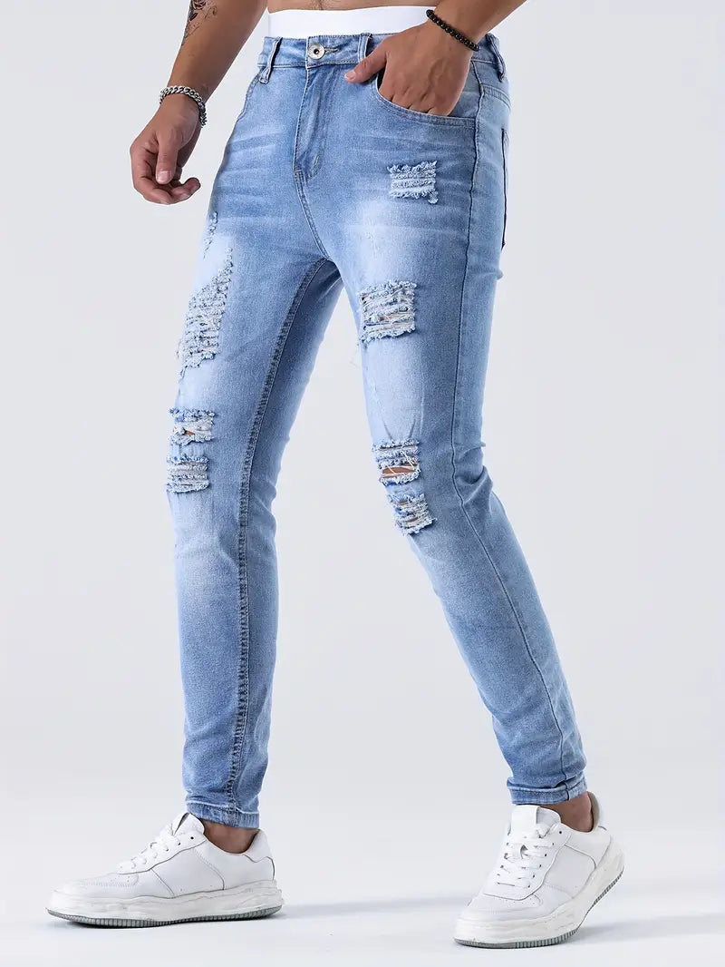 Hardfell | Gabriel - ripped, casual ripped jeans for men