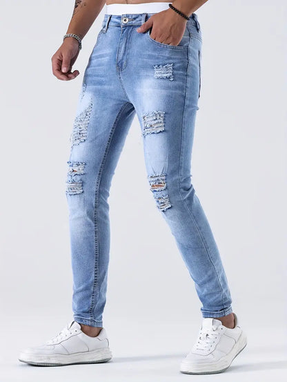 Hardfell | Gabriel - ripped, casual ripped jeans for men