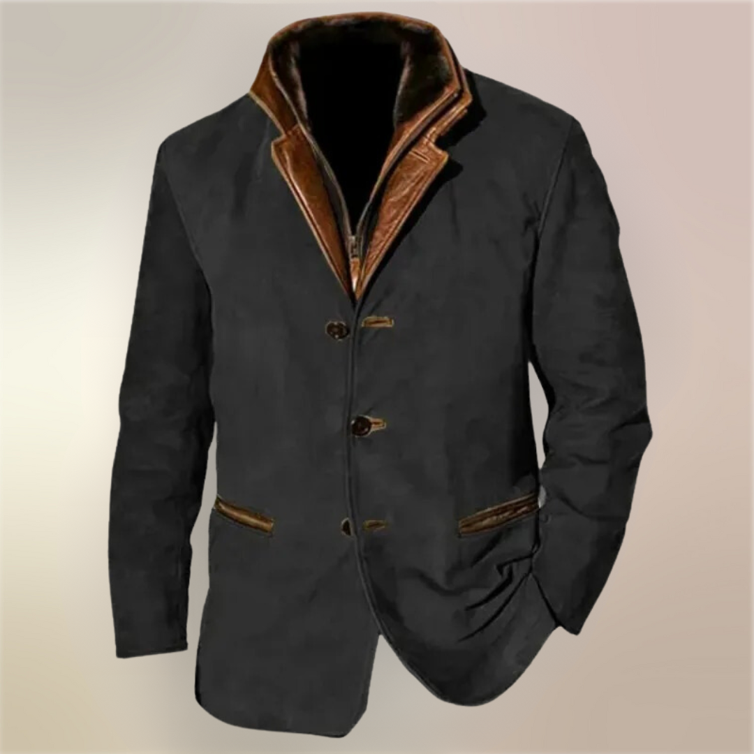 Hardfell | Elegant men's jacket with collar
