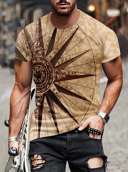 Hardfell | digital compass shirt for men