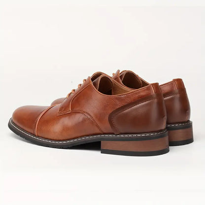 Hardfell | Harrison - solid vintage derby shoes for men