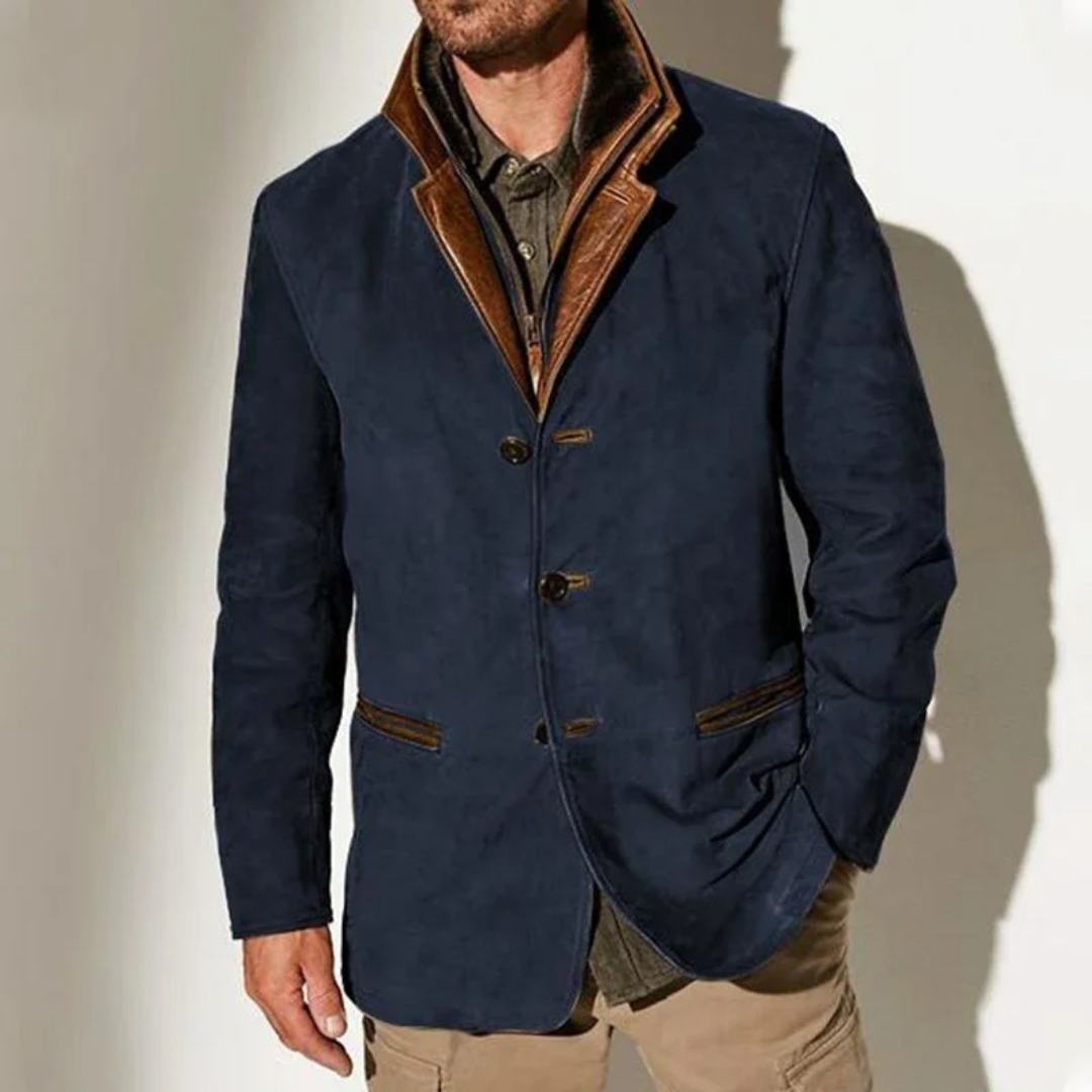 Hardfell | Elegant men's jacket with collar