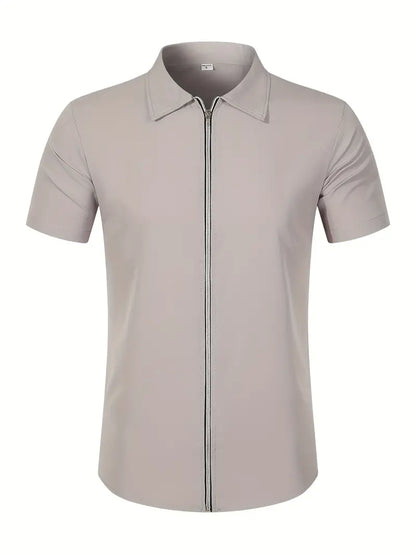 Hardfell | Ronan - shirt with zipper for men