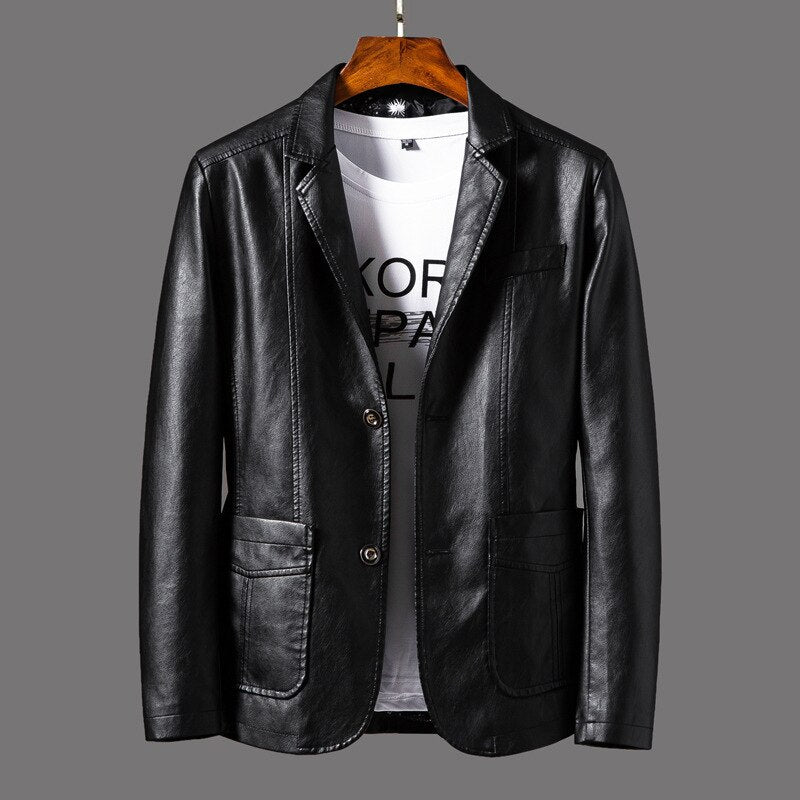 Hardfell | Charming leather jacket for men