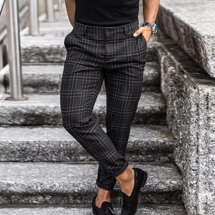 Hardfell | Lucas - fashionable plaid pants for men