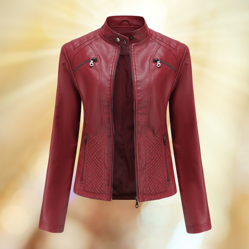 Hardfell | Comfortable women's leather transition jacket