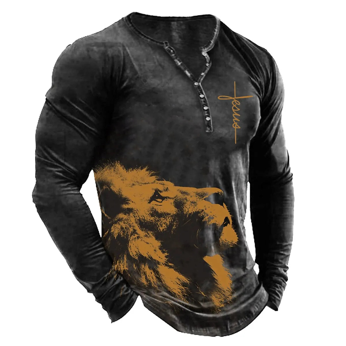 Hardfell | Feris - graphic lion sweatshirt for men