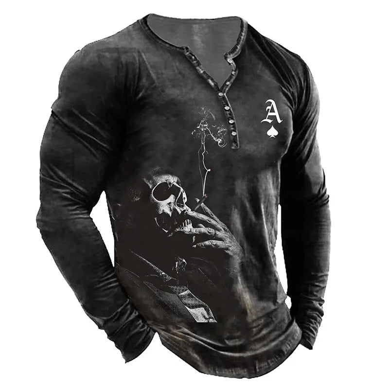 Hardfell | graphic skull sweatshirt for men