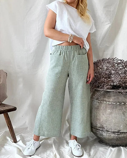 Hardfell | High quality loose linen pants for summer