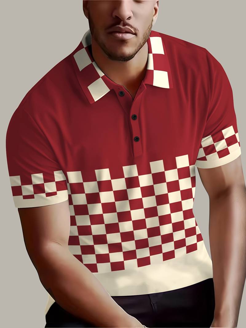 Hardfell | Isaac - breathable plaid short sleeve shirt