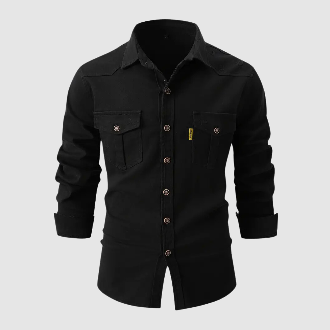 Hardfell | Trendy long sleeve polo for men