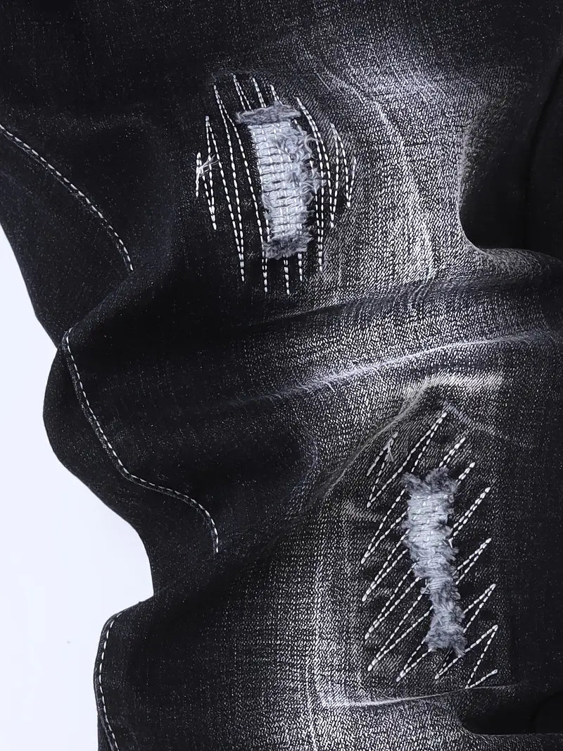 Hardfell | Oliver - casual, ripped skinny jeans