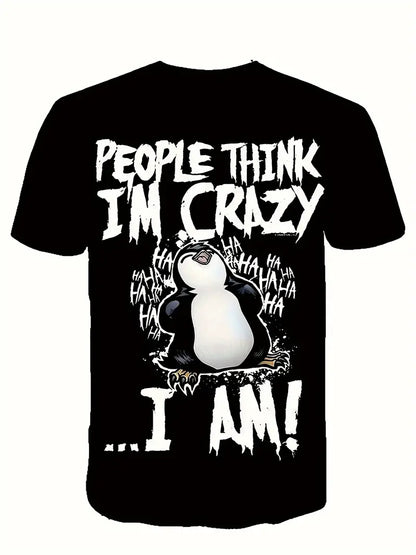 Hardfell | Gary - penguin-crazy-shirt for men