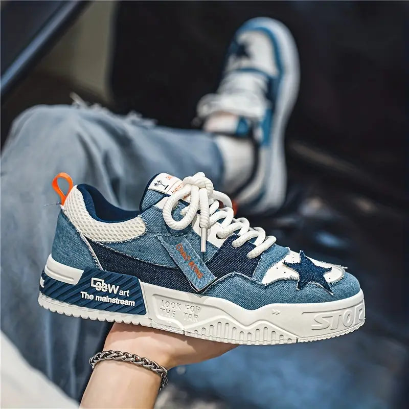 Hardfell | Samuel - sneaker in star design for men