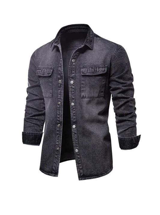 Hardfell | Men's denim shirt