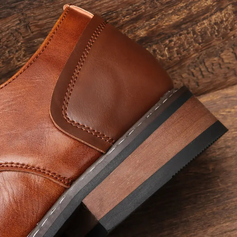 Hardfell | Harrison - solid vintage derby shoes for men