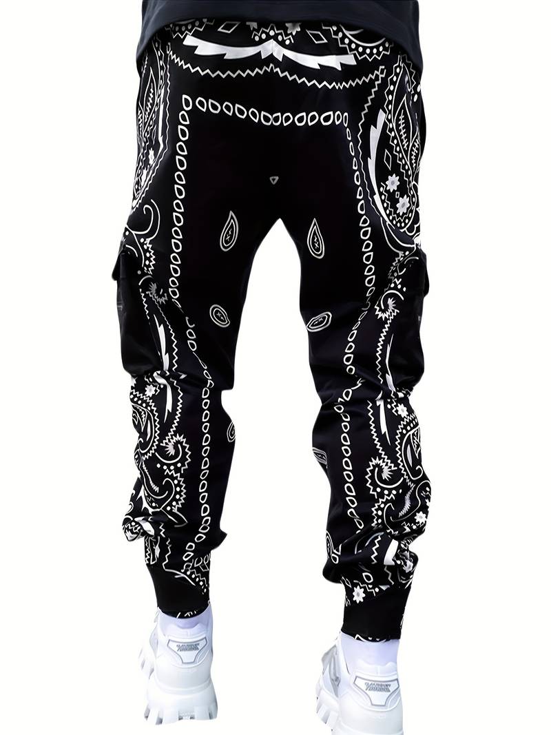 Hardfell | Jacob - cargo pants with pattern print for men