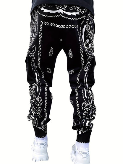 Hardfell | Jacob - cargo pants with pattern print for men