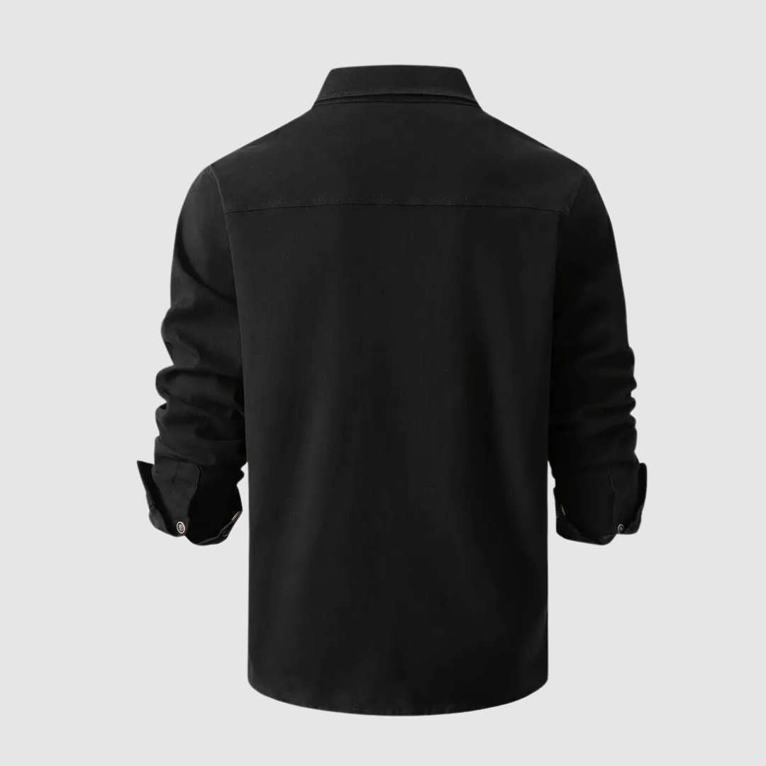 Hardfell | Trendy long sleeve polo for men