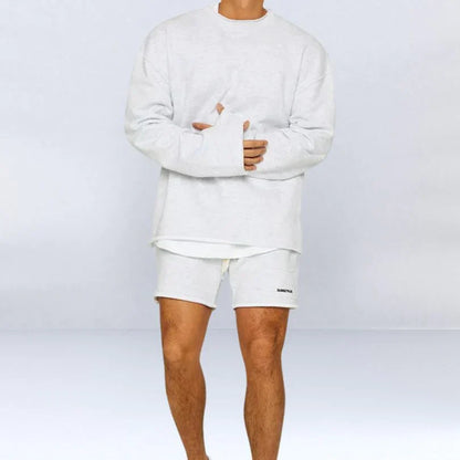 Hardfell | Men's set of comfortable sweatshirt and shorts