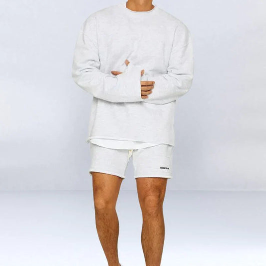 Hardfell | Men's set of comfortable sweatshirt and shorts