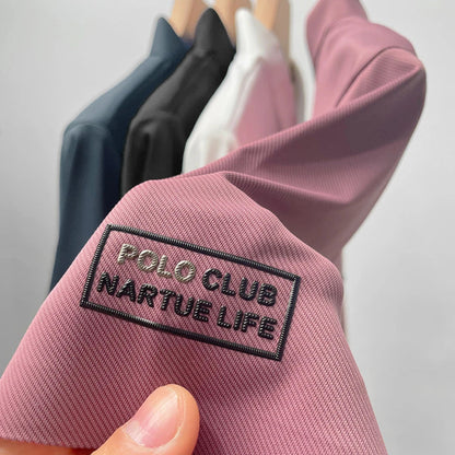 Hardfell | JONAS - Breathable silk polo shirt for men