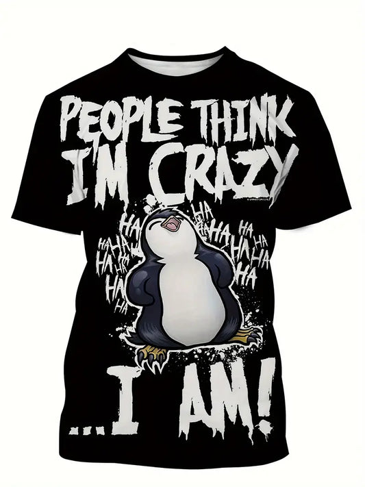 Hardfell | Gary - penguin-crazy-shirt for men