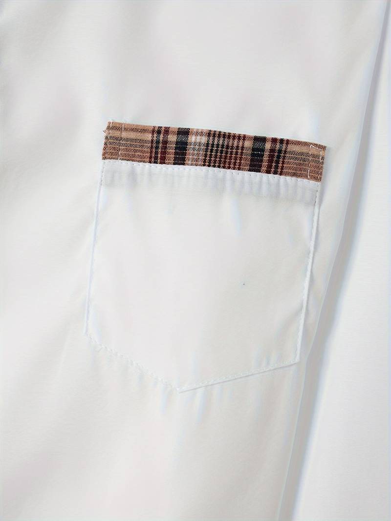 Hardfell | Liam - classic long sleeve shirt in check design