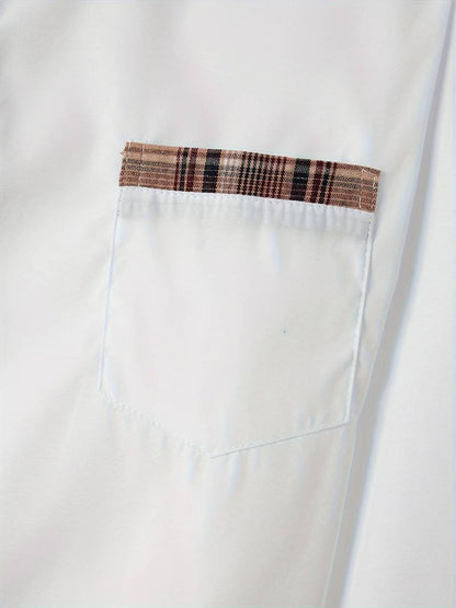 Hardfell | Liam - classic long sleeve shirt in check design