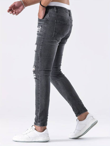 Hardfell | Sebastian - slim-fit jeans with casual rips