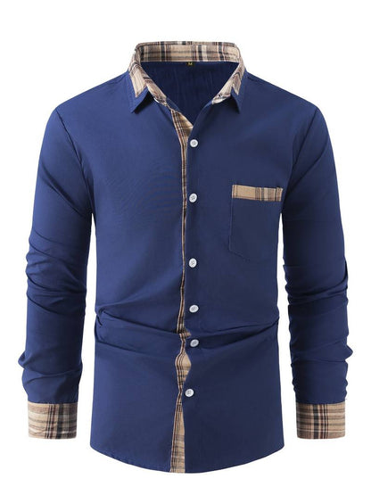 Hardfell | Liam - classic long sleeve shirt in check design