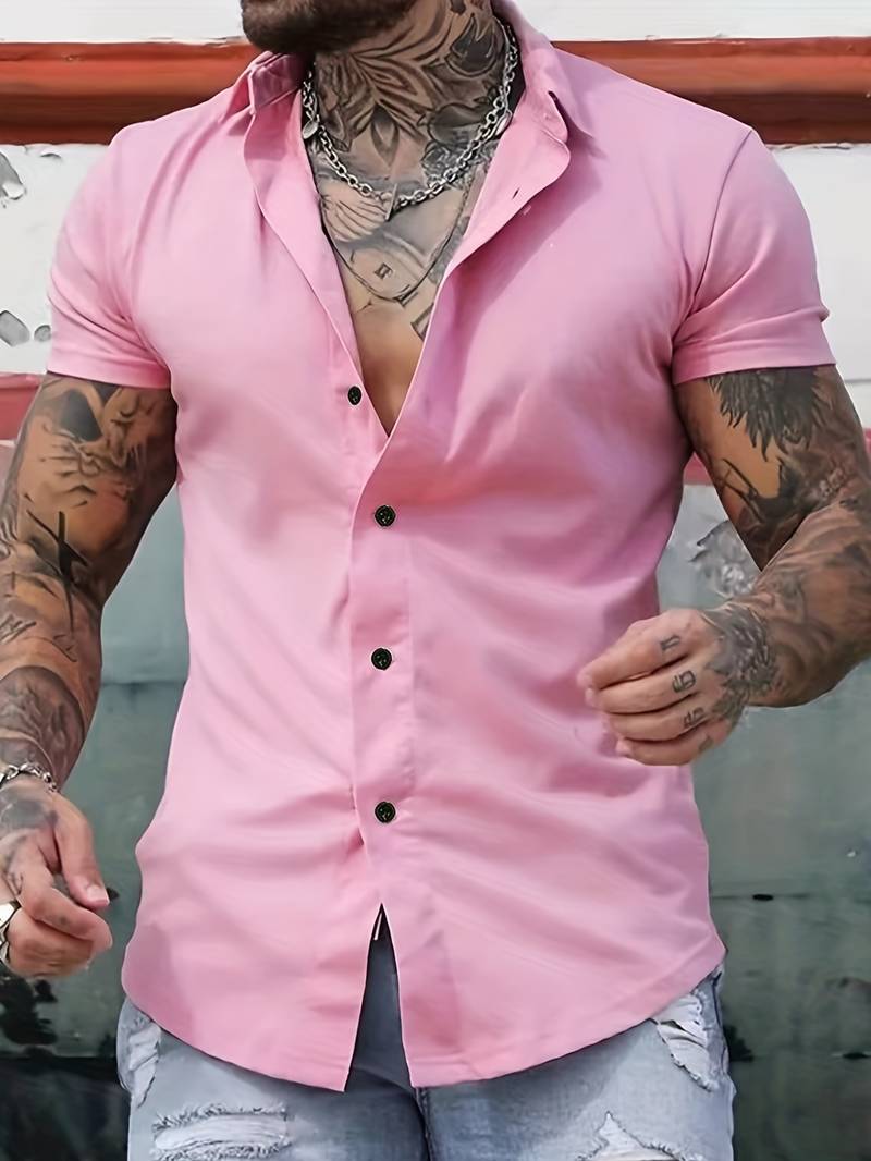 Hardfell | Oliver - casual short sleeve shirt for men