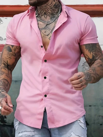 Hardfell | Oliver - casual short sleeve shirt for men