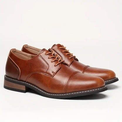 Hardfell | Harrison - solid vintage derby shoes for men