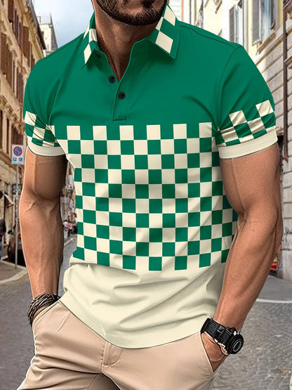 Hardfell | Isaac - breathable plaid short sleeve shirt