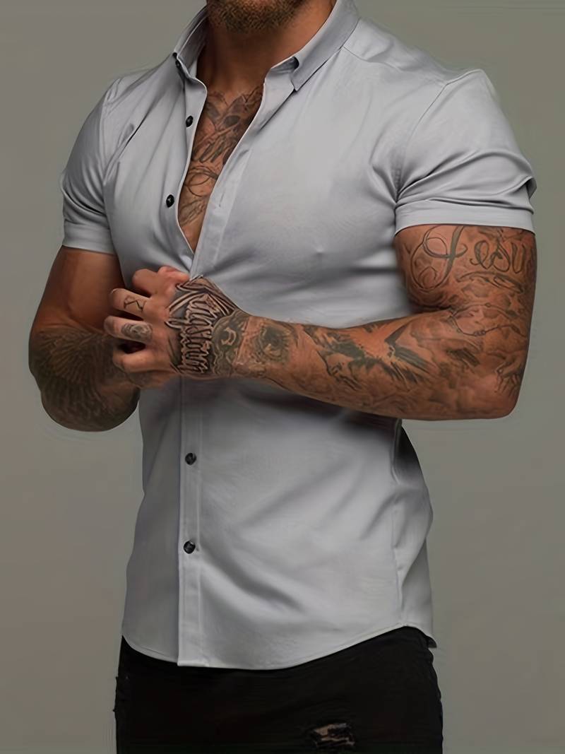 Hardfell | Oliver - casual short sleeve shirt for men