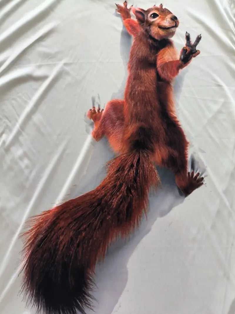 Hardfell | shirt with squirrel pattern for men