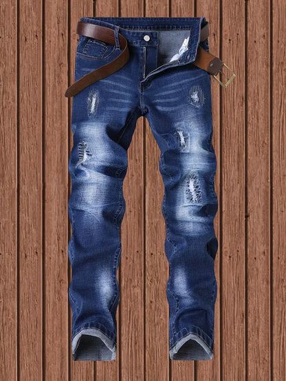 Hardfell | Oliver - casual, ripped skinny jeans