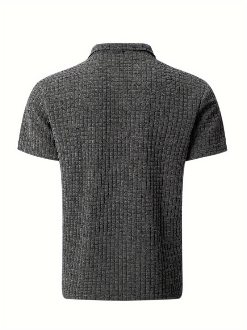 Hardfell | Daniel - short sleeve waffle shirt for men